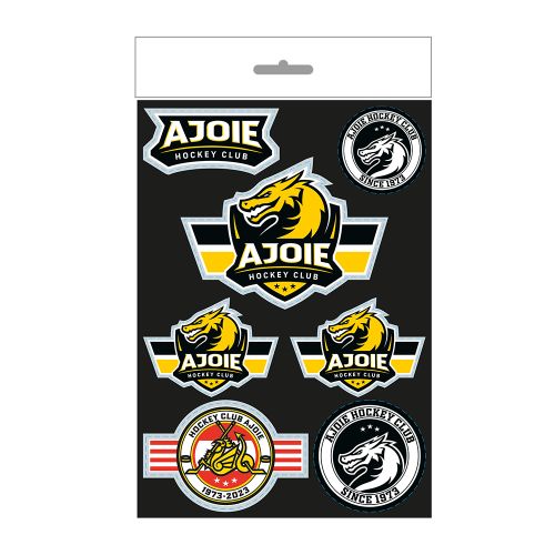 HC Ajoie Set d'autocollants