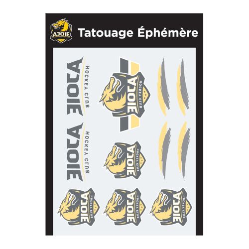 HC Ajoie Kit de tatouage éphémère